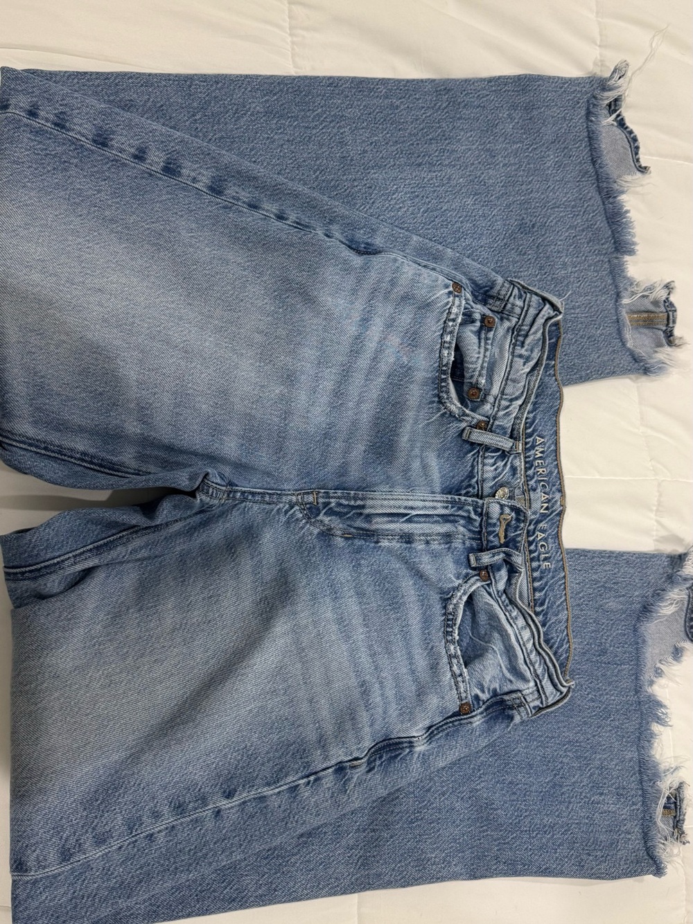 American Eagle Outfitters Light Blue High-Rise Women's Jeans